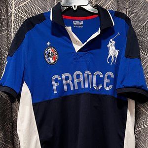 Vintage Polo by Ralph Lauren Sport France Polo T Shirt Size XL